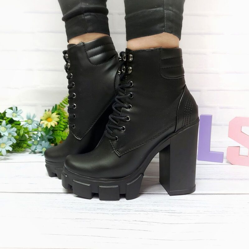 Botin JB 1219 Napa  Tacon7.5 Negro