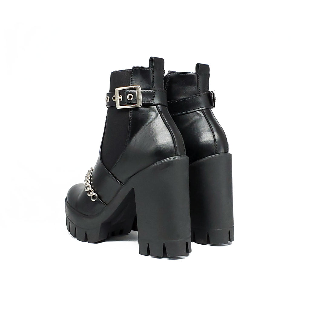 Botín JB 1374 cadena tacón   7.5 Ng - Imagen 4