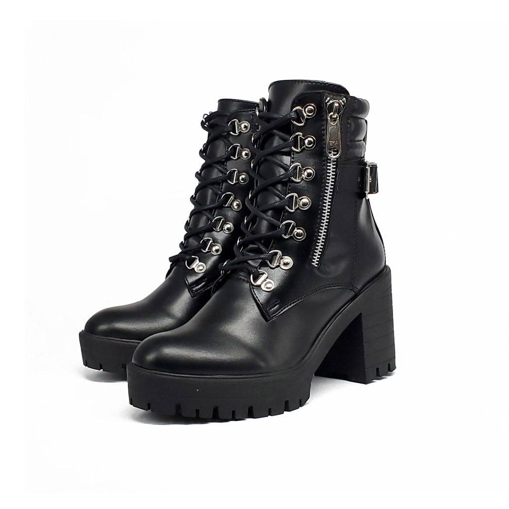 Botin JB 1351 cremallera y cordon n  5.5 Negro - Imagen 2