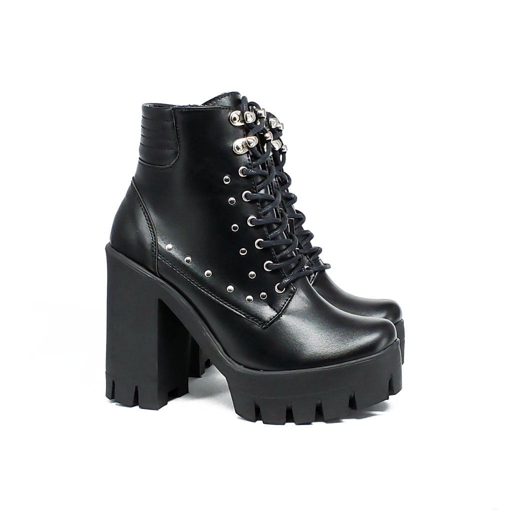 Botin JB 1219 Cordon y Taches  7.5 Negra