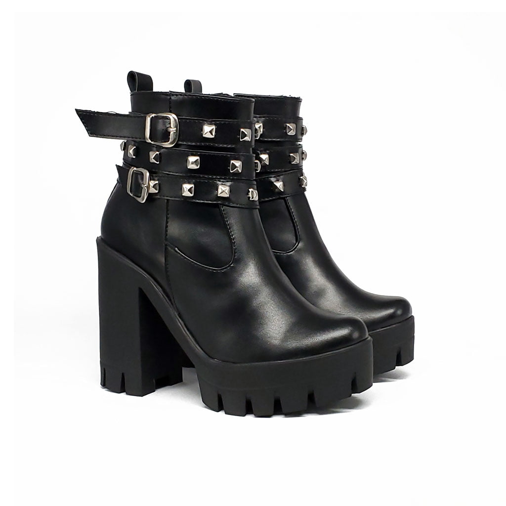 Botin JB 1354 Correa y Tache 7.5 Negra