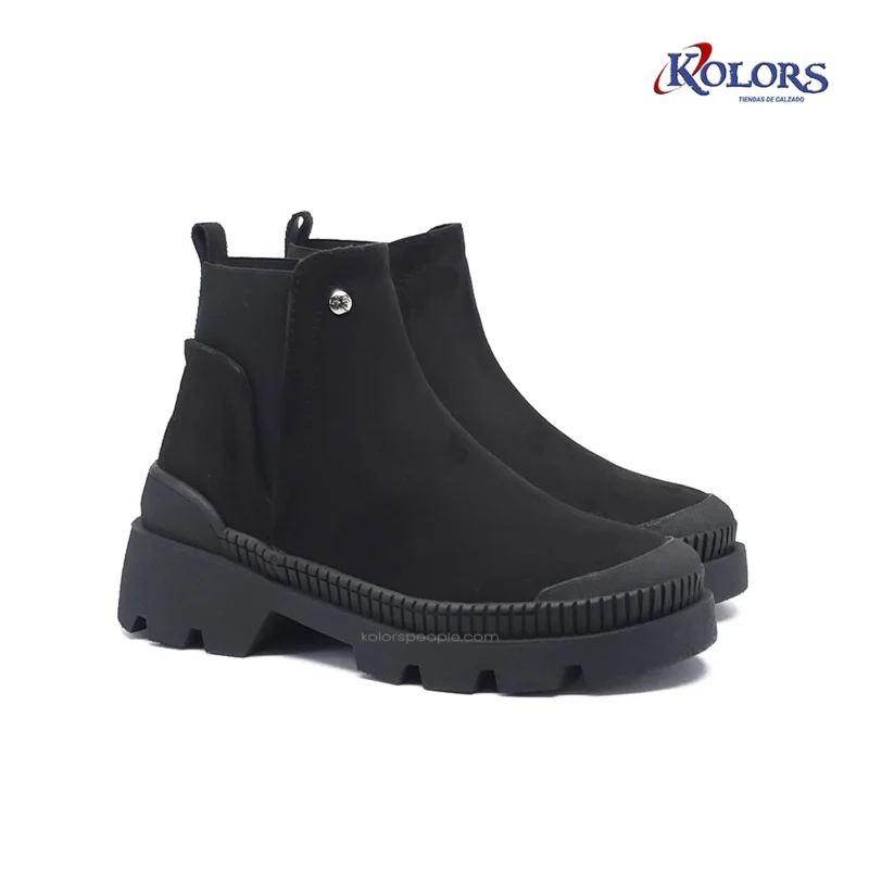 Alternative view of Botin MB 1553 Wendy plana  negra