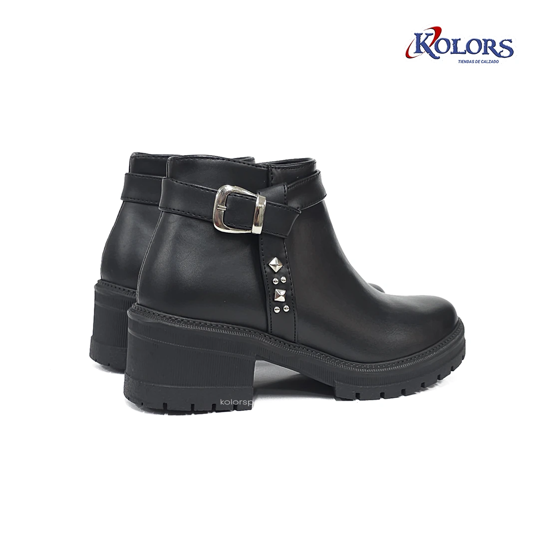 Botín MB 1188 Lara negro tacón 3.5 - Imagen 4