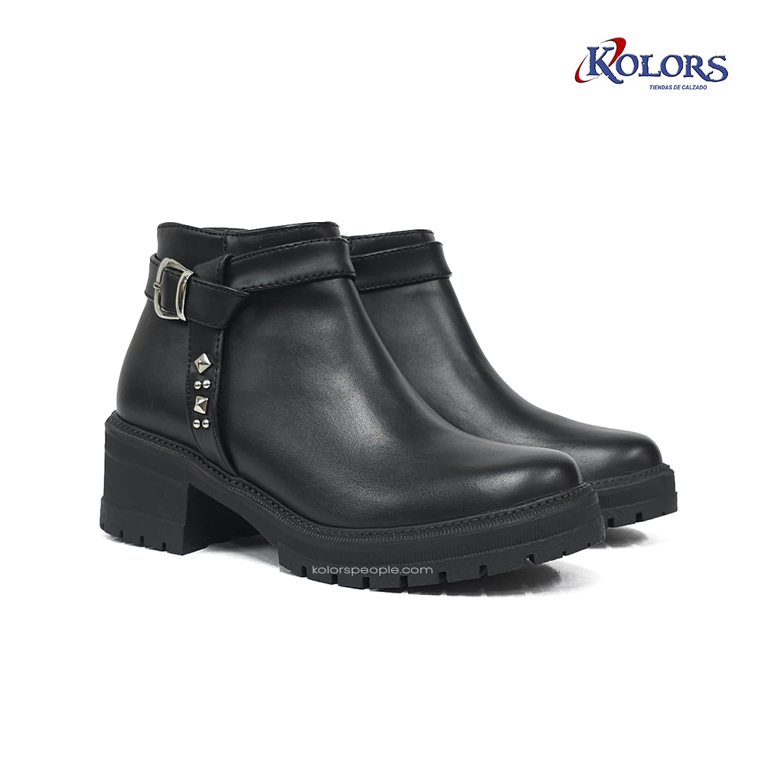 Botín MB 1188 Lara negro tacón 3.5 - Imagen 2