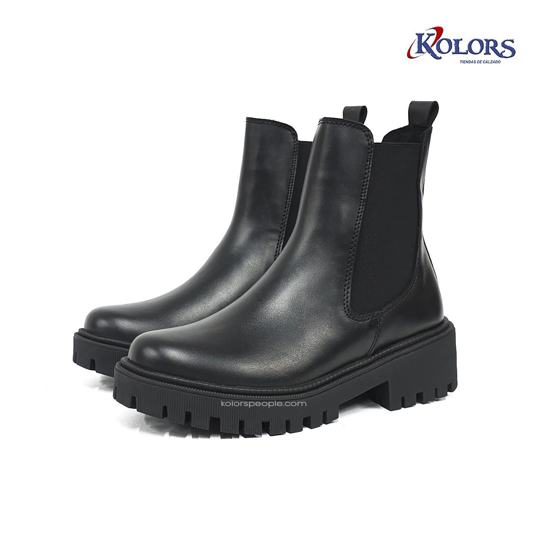 Botín MB 1413 Rigel plano negro resorte - Imagen 3