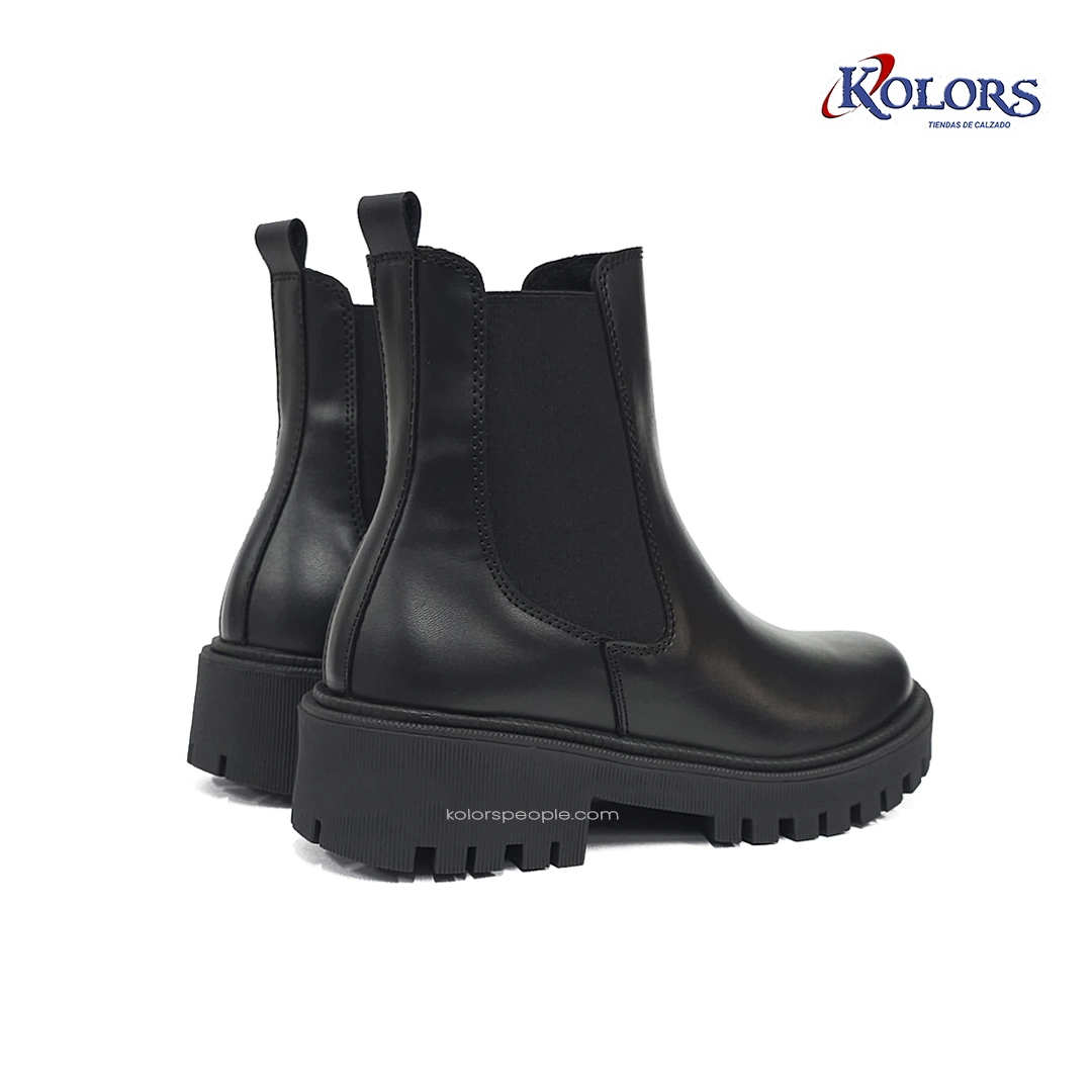 Botín MB 1413 Rigel plano negro resorte - Imagen 4