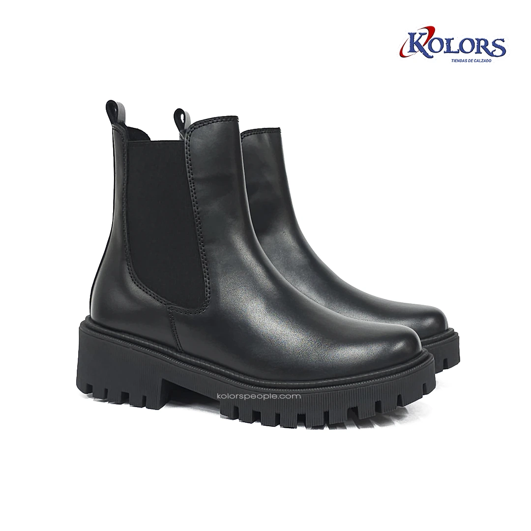 Botín MB 1413 Rigel plano negro resorte - Imagen 2