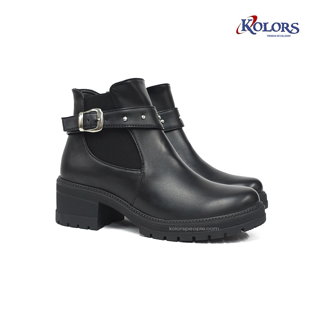 Botín MB 1584 Fátima negro tacón 3.5 - Imagen 2