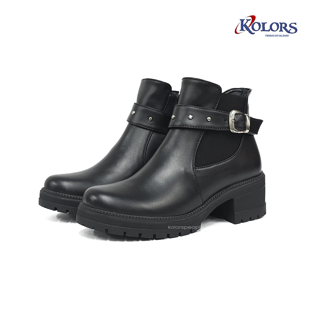 Botín MB 1584 Fátima negro tacón 3.5 - Imagen 3