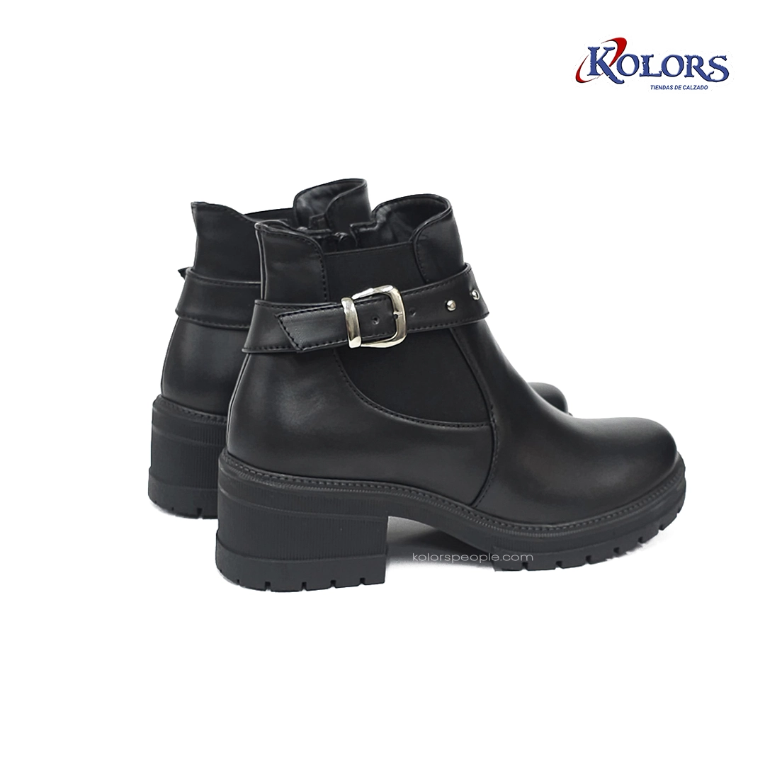 Botín MB 1584 Fátima negro tacón 3.5 - Imagen 4