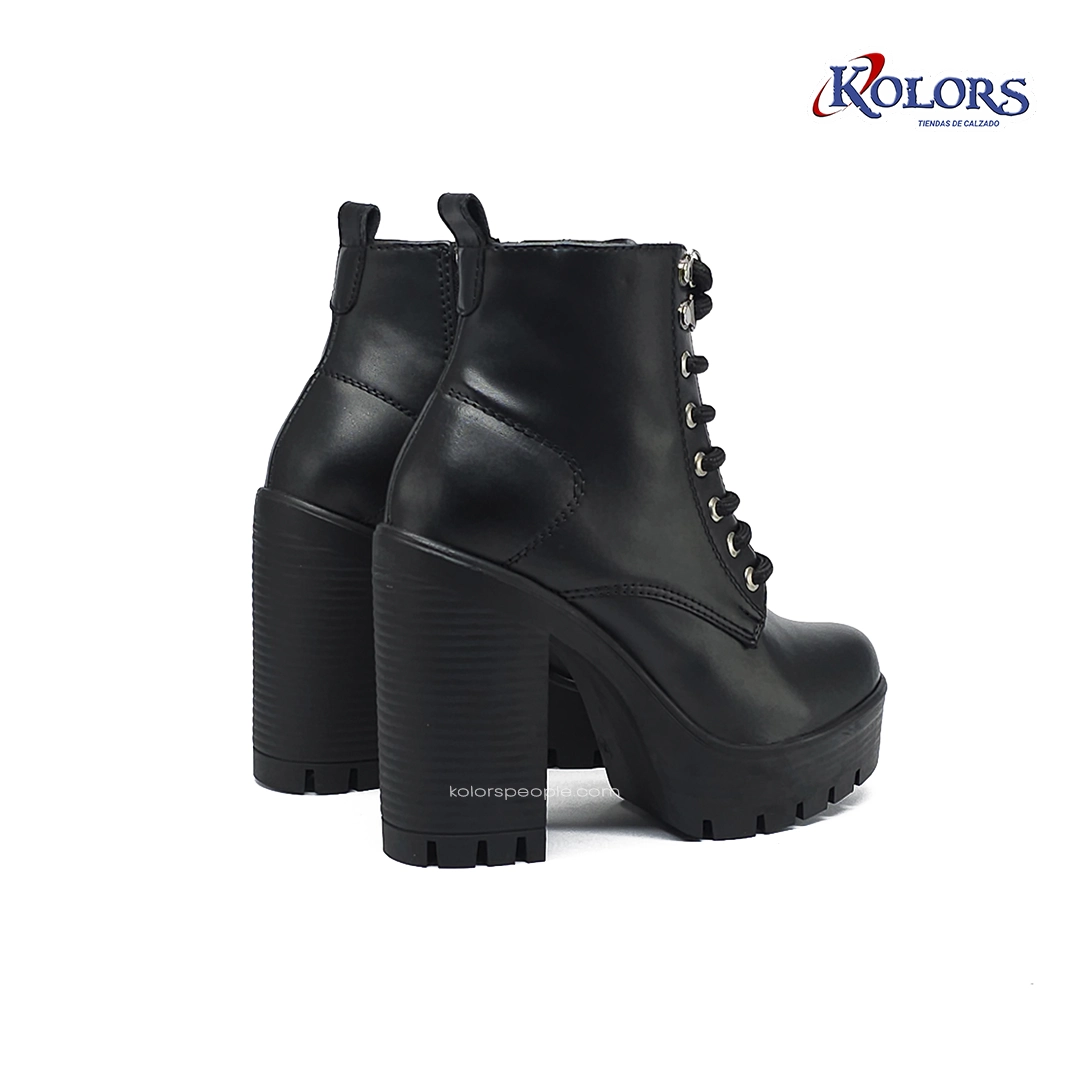 Botín MB 1637 Lucy negro tacón 7.5 - Imagen 4