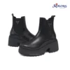 Botin MB 1673 Praga Gamora Plataforma  negra