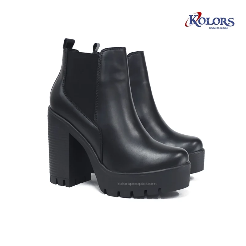 Alternative view of Botin JB 1570 Resorte  Tacón 7.5 Negro