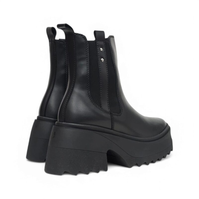 Bota 1744 Majo base cuero Negro tacon 3.5 Gamora - Imagen 5