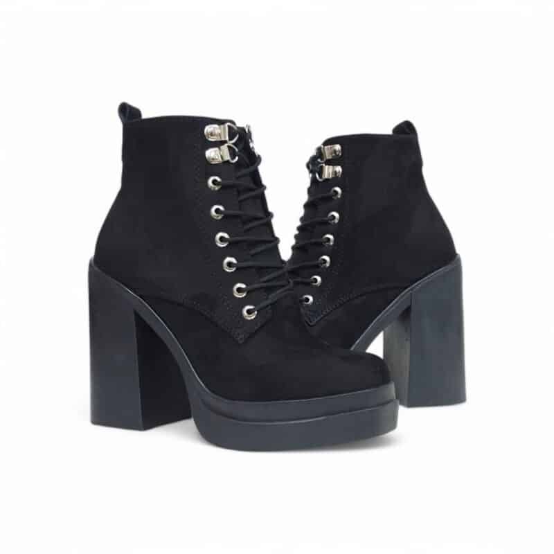 Bota 1723 Scarlet Donato negro tacón 9.5