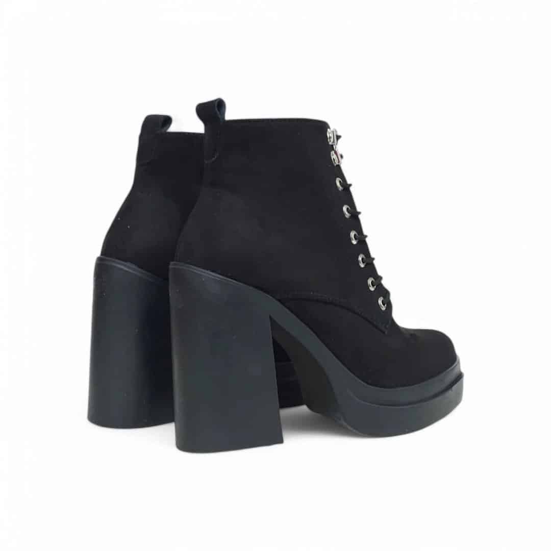 Bota 1723 Scarlet Donato negro tacón 9.5 - Imagen 4